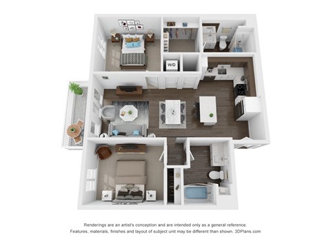 The Offset B1 Floor Plan